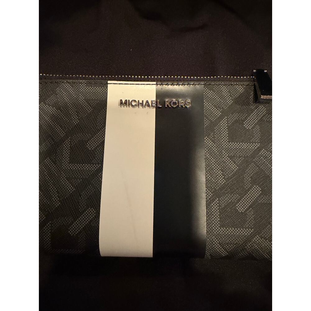 Michael Kors Black Jet Set Travel Continental Wristlet New Without Tags - Picture 2 of 8